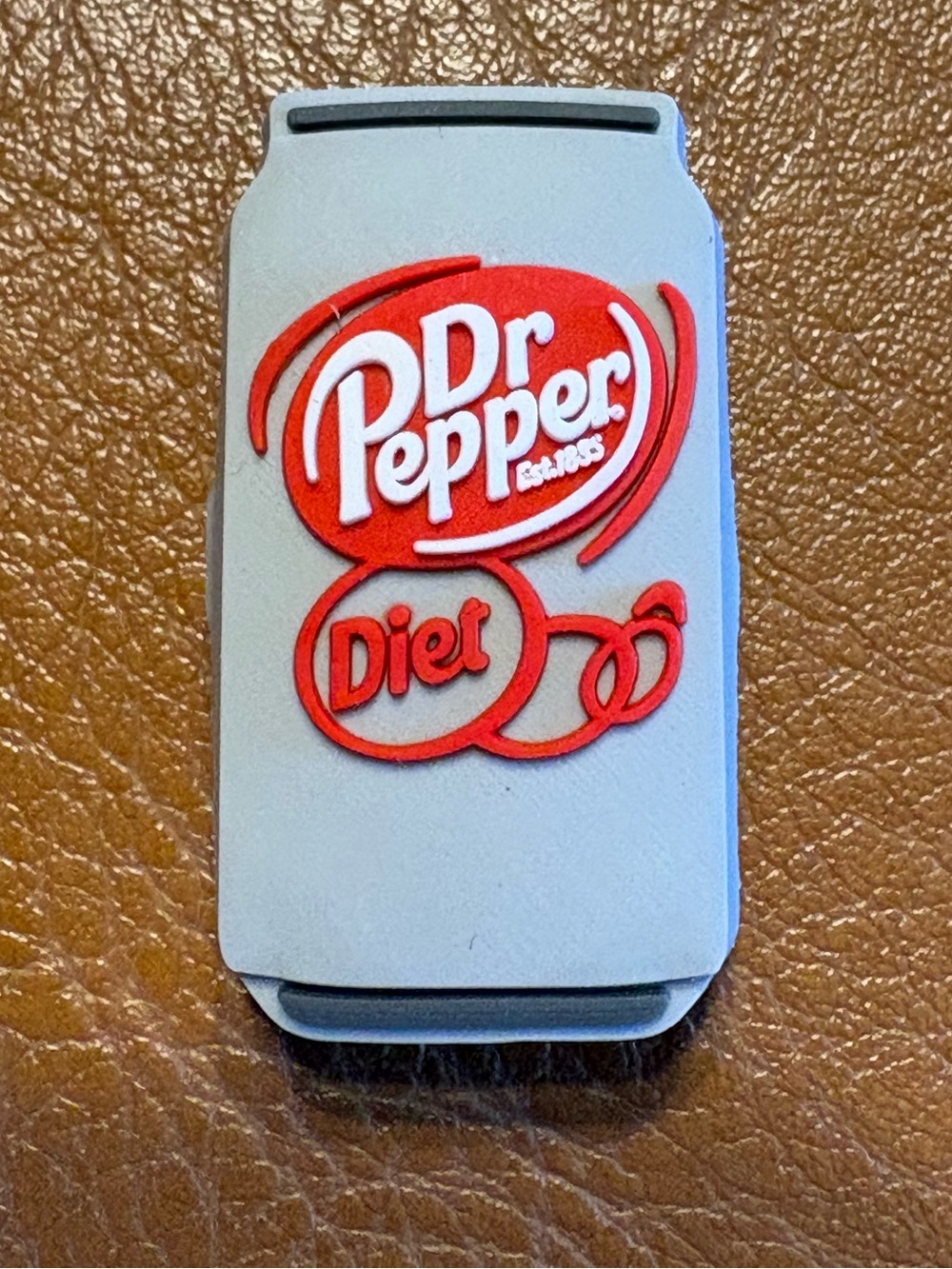 Dr Pepper Diet Croc Charm - Picture 3 of 4
